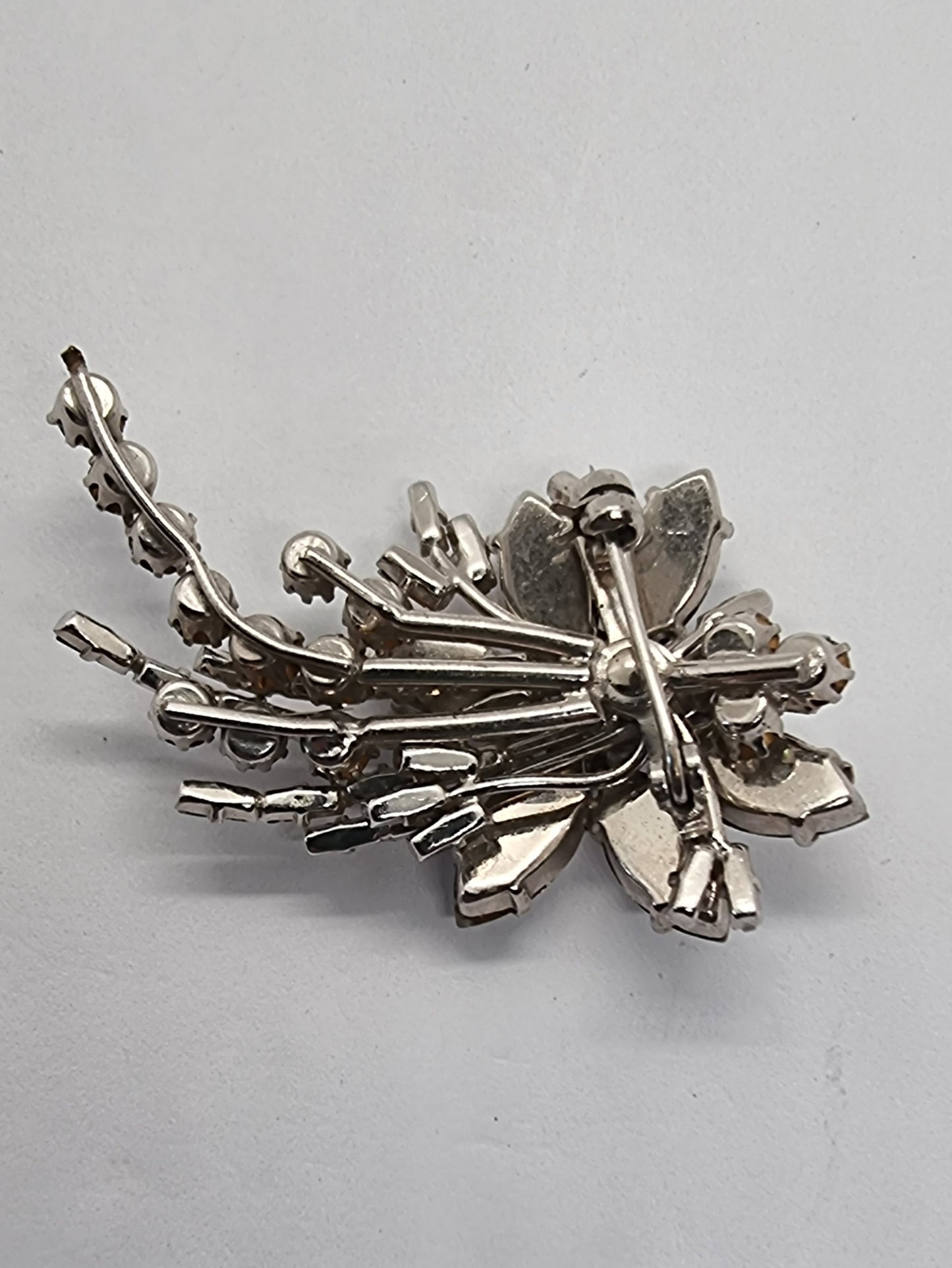 1950s Flower Spray Brooch